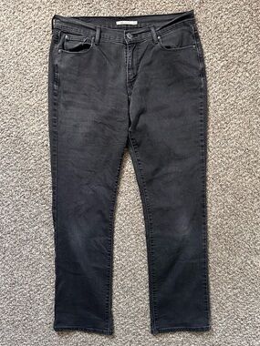 Levi’s 505 Straight 31 by 32 black jeans